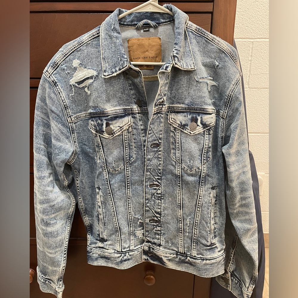 American Eagle Denim Jacket Size S